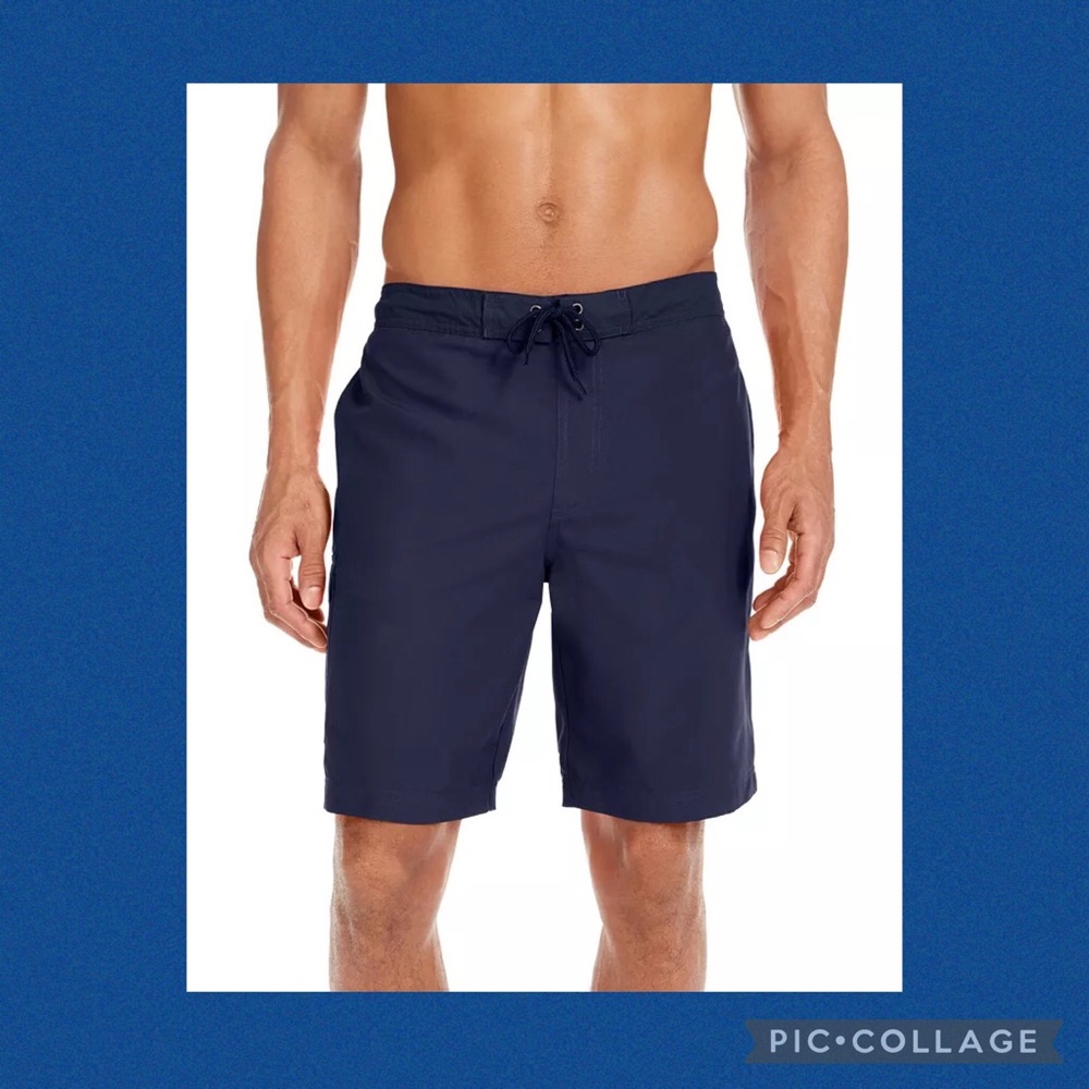 NWT Club Room Quick-Dry 9” Swim E-Board Shorts